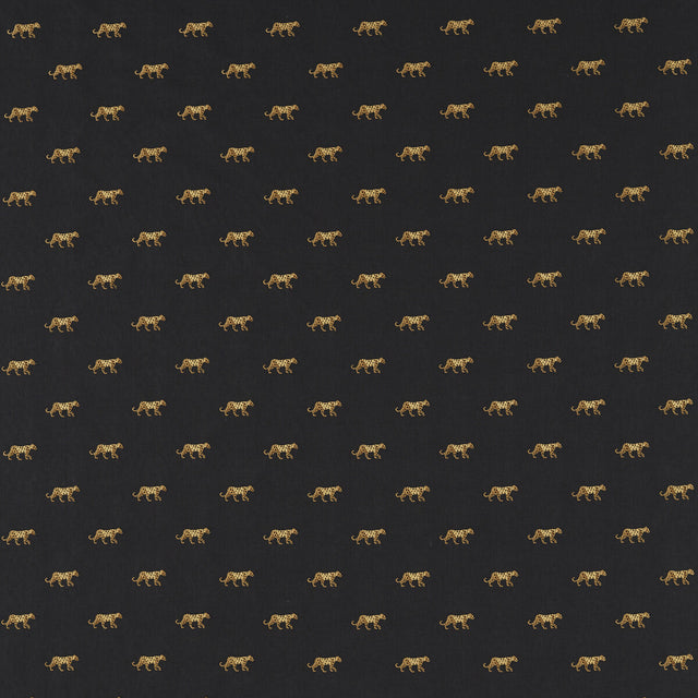 CLARKE AND CLARKE F1708/02.CAC.0 DUMA NOIR Fabric - Eade's Wallpaper