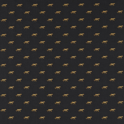 CLARKE AND CLARKE F1708/02.CAC.0 DUMA NOIR Fabric - Eade's Wallpaper