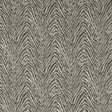 CLARKE AND CLARKE F1712/03.CAC.0 MANDA NOIR/LINEN Fabric - Eade's Wallpaper