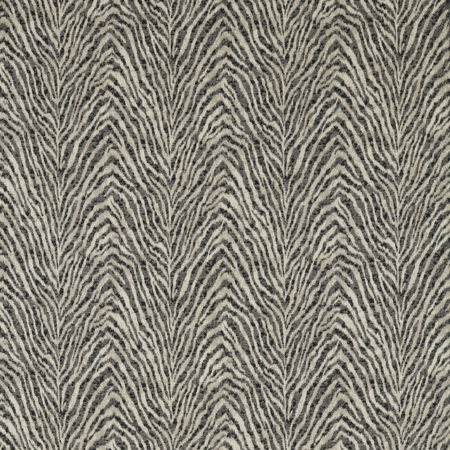 CLARKE AND CLARKE F1712/03.CAC.0 MANDA NOIR/LINEN Fabric - Eade's Wallpaper