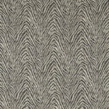 CLARKE AND CLARKE F1712/03.CAC.0 MANDA NOIR/LINEN Fabric - Eade's Wallpaper