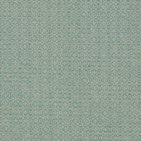 CLARKE AND CLARKE F1717/03.CAC.0 ALMEIDA SEAFOAM Fabric - Eade's Wallpaper