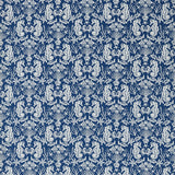 CLARKE AND CLARKE F1725/03.CAC.0 AQUARIUM NAVY Fabric - Eade's Wallpaper