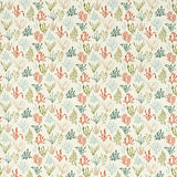 CLARKE AND CLARKE F1727/01.CAC.0 PORTSIDE CORAL/MINERAL Fabric - Eade's Wallpaper
