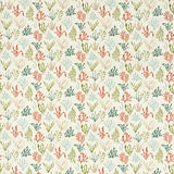 CLARKE AND CLARKE F1727/01.CAC.0 PORTSIDE CORAL/MINERAL Fabric - Eade's Wallpaper