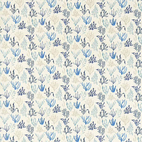 CLARKE AND CLARKE F1727/02.CAC.0 PORTSIDE OCEAN Fabric - Eade's Wallpaper