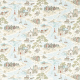 CLARKE AND CLARKE F1733/02.CAC.0 WATERFRONT MINERAL Fabric - Eade's Wallpaper
