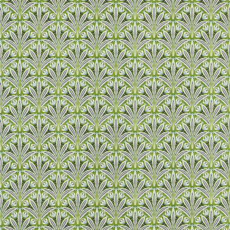 CLARKE AND CLARKE F1734/01.CAC.0 ATTINGHAM COBALT GREEN Fabric - Eade's Wallpaper