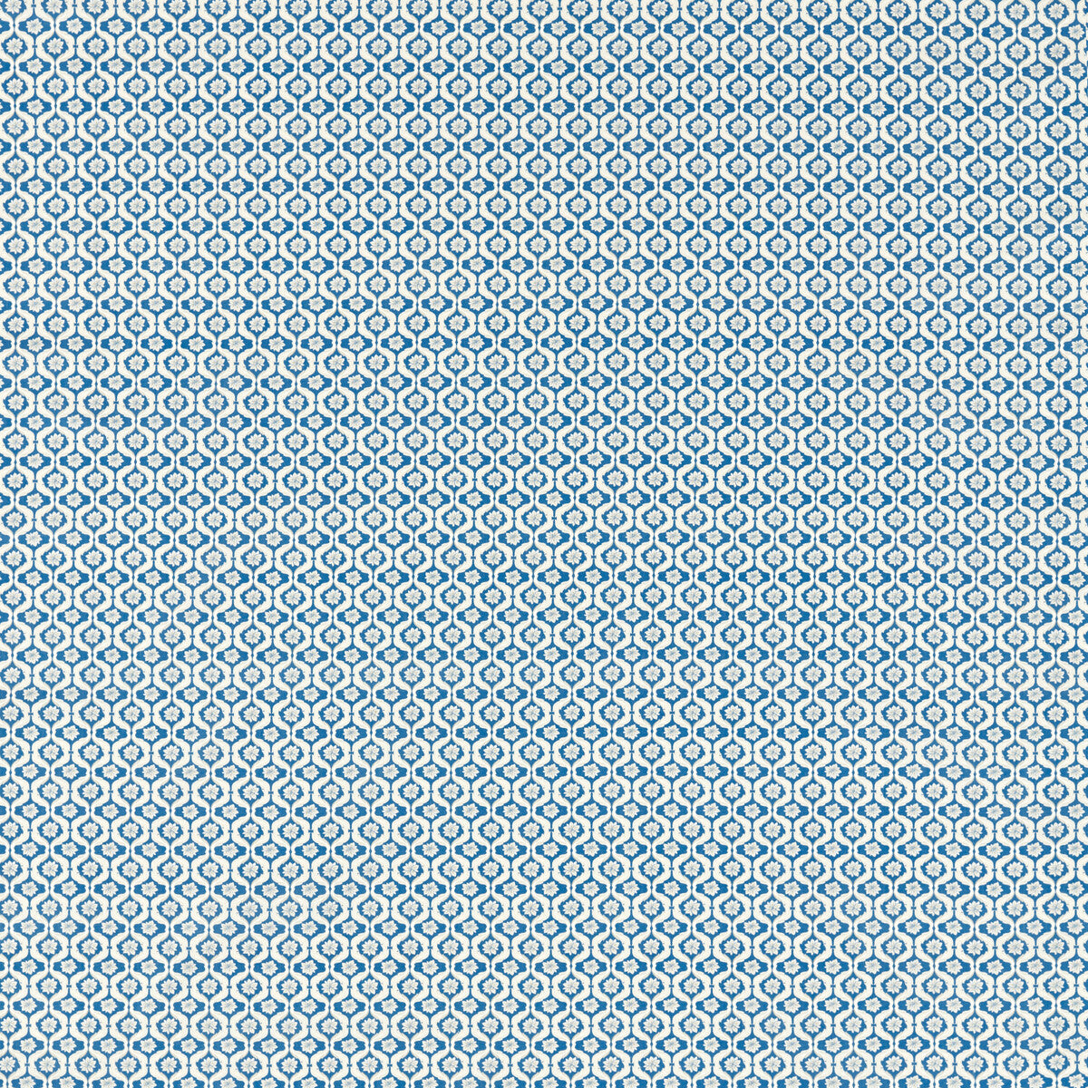 CLARKE AND CLARKE F1735/01.CAC.0 GIVERNY COBALT Fabric - Eade's Wallpaper