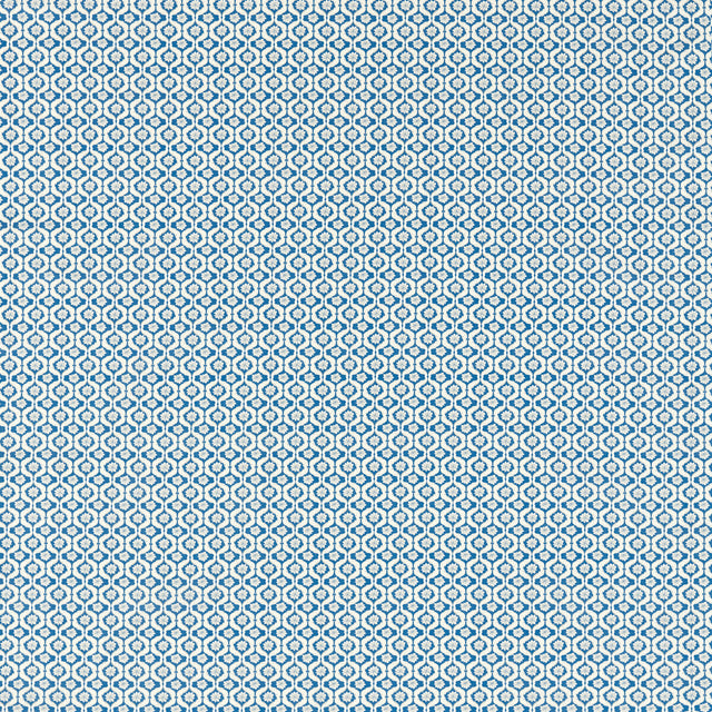 CLARKE AND CLARKE F1735/01.CAC.0 GIVERNY COBALT Fabric - Eade's Wallpaper