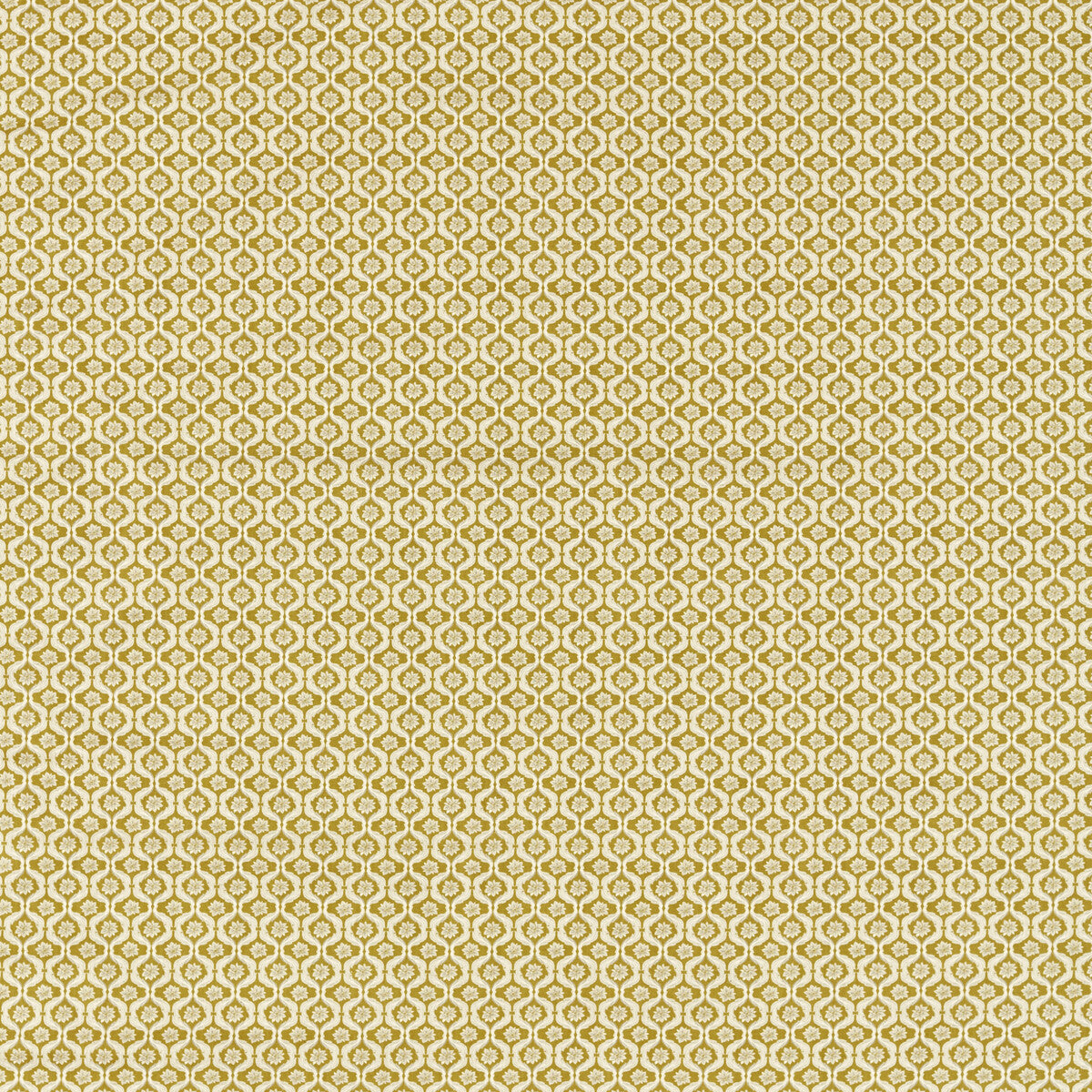 CLARKE AND CLARKE F1735/04.CAC.0 GIVERNY MUSTARD Fabric - Eade's Wallpaper