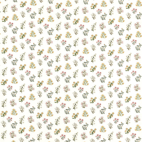 CLARKE AND CLARKE F1736/01.CAC.0 LEIDEN BLUSH OCHRE Fabric - Eade's Wallpaper