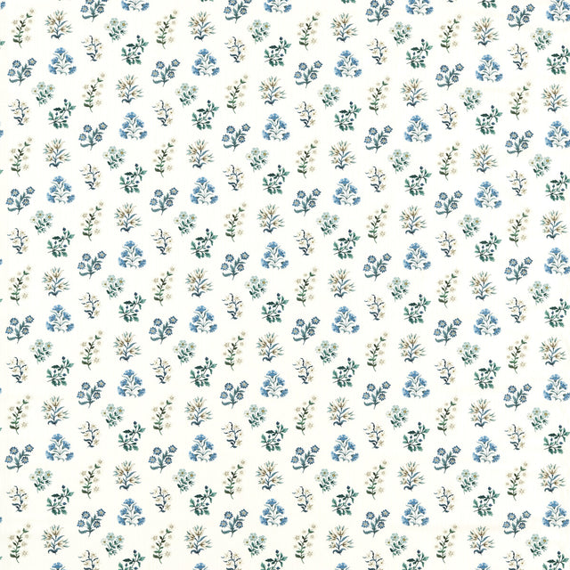 CLARKE AND CLARKE F1736/03.CAC.0 LEIDEN DENIM Fabric - Eade's Wallpaper