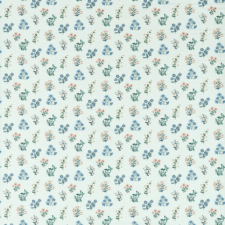 CLARKE AND CLARKE F1736/04.CAC.0 LEIDEN SEAGLASS Fabric - Eade's Wallpaper
