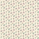 CLARKE AND CLARKE F1736/05.CAC.0 LEIDEN TEAL BERRY Fabric - Eade's Wallpaper