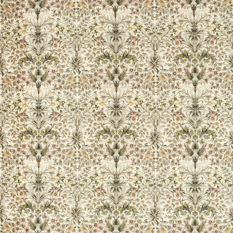 CLARKE AND CLARKE F1737/02.CAC.0 MIRABELL NATURAL BLUSH Fabric - Eade's Wallpaper