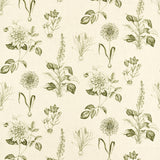 CLARKE AND CLARKE F1738/05.CAC.0 ROSERAIE SAGE Fabric - Eade's Wallpaper