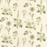 CLARKE AND CLARKE F1738/05.CAC.0 ROSERAIE SAGE Fabric - Eade's Wallpaper