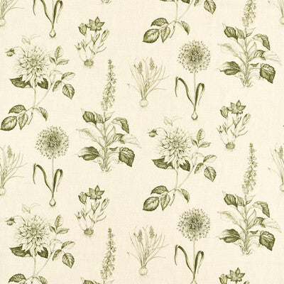 CLARKE AND CLARKE F1738/05.CAC.0 ROSERAIE SAGE Fabric - Eade's Wallpaper