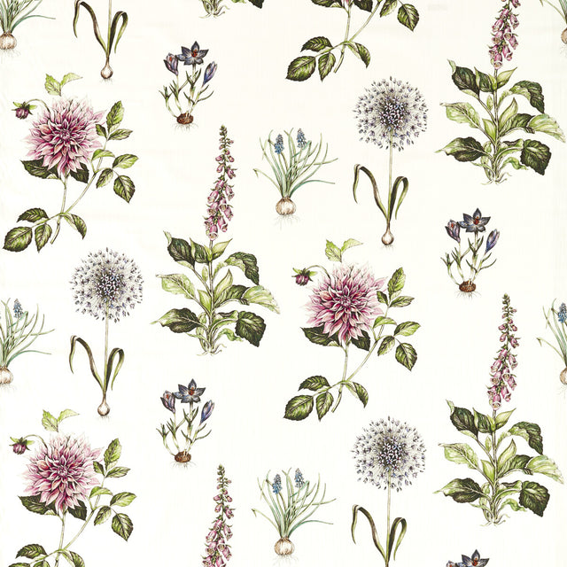 CLARKE AND CLARKE F1738/06.CAC.0 ROSERAIE SUMMER Fabric - Eade's Wallpaper