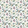 CLARKE AND CLARKE F1739/03.CAC.0 SIZERGH TEAL BERRY Fabric - Eade's Wallpaper