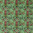 CLARKE AND CLARKE F1749/01.CAC.0 BOSQUE DREAMS VELVET AQUAMARINE Fabric - MYTHICA BY EMMA J SHIPLEY FOR C&C
