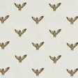 CLARKE AND CLARKE F1755/01.CAC.0 OWL OF ATHENA GOLD EMBROIDERY Fabric - MYTHICA BY EMMA J SHIPLEY FOR C&C