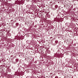 CLARKE AND CLARKE F1756/01.CAC.0 PARADISE LOST PINK Fabric - MYTHICA BY EMMA J SHIPLEY FOR C&C