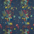 CLARKE AND CLARKE F1761/01.CAC.0 SEAFOREST JACQUARD NAVY Fabric - MYTHICA BY EMMA J SHIPLEY FOR C&C