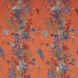 CLARKE AND CLARKE F1761/02.CAC.0 SEAFOREST JACQUARD PEACH Fabric - MYTHICA BY EMMA J SHIPLEY FOR C&C