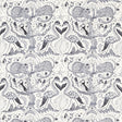 CLARKE AND CLARKE F1763/01.CAC.0 WONDER WORLD MONO Fabric - MYTHICA BY EMMA J SHIPLEY FOR C&C