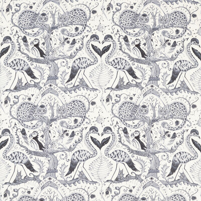 CLARKE AND CLARKE F1763/01.CAC.0 WONDER WORLD MONO Fabric - MYTHICA BY EMMA J SHIPLEY FOR C&C