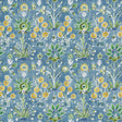 Thibaut LILIA PRINT F711116 in Sky Fabric - ACADIA