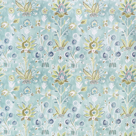 Thibaut LILIA PRINT F711117 in Mineral Fabric - ACADIA