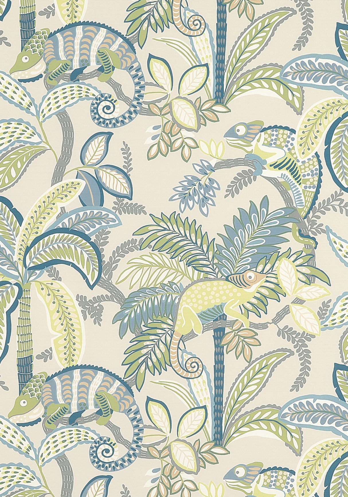Thibaut F81676 IGGY Lagoon Fabric