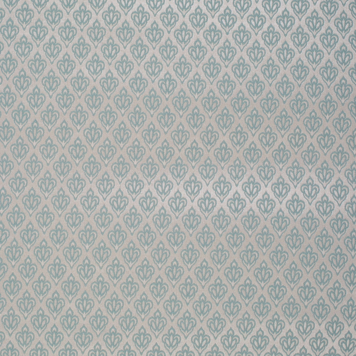 Mitchell MDS FF-2405-22 Medallion,Small Scale Rembrandt-Aqua - Eade's Wallpaper