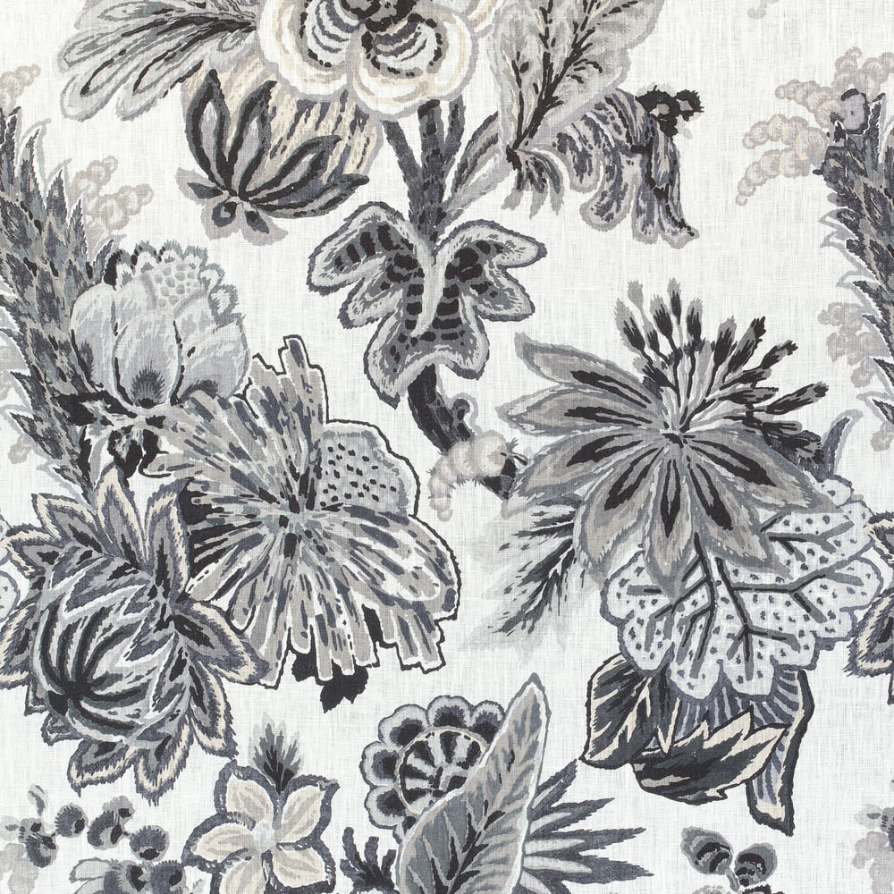 Thibaut F910218 Grey Fabric - Grey