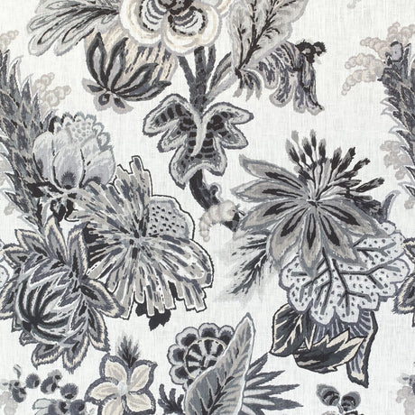 Thibaut F910218 Grey Fabric - Grey