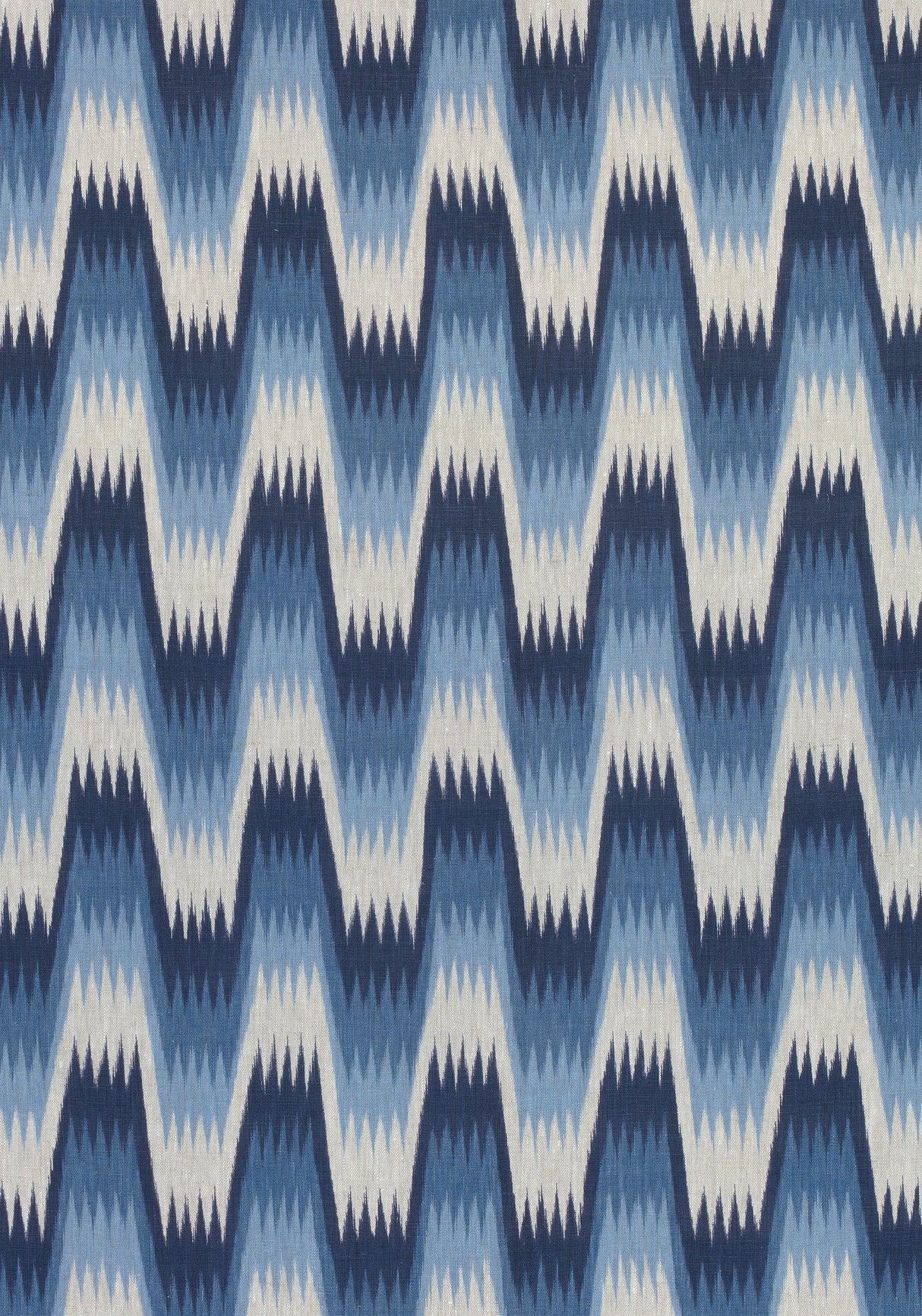 Thibaut F910240 STOCKHOLM CHEVRON Blue Fabric