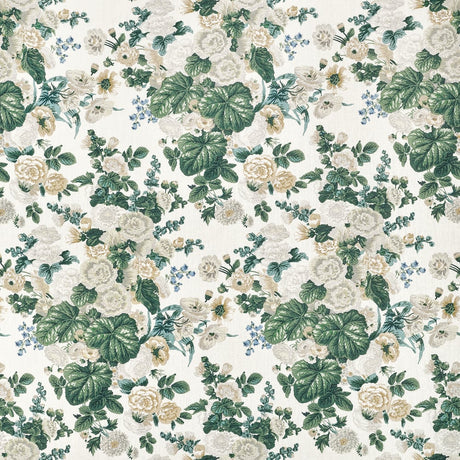 Thibaut HIDCOTE F910510 in White Fabric - BOXWOOD FABRIC BOO