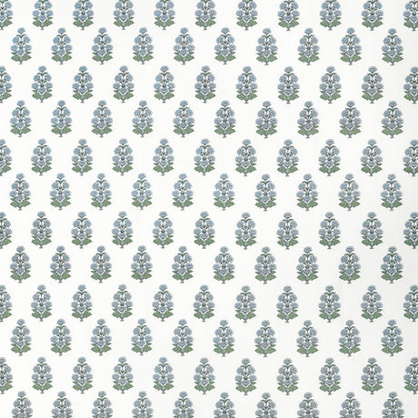 Thibaut AUDREY F910521 in Blue Fabric - BOXWOOD FABRIC BOOK