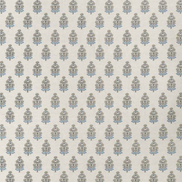 Thibaut AUDREY F910524 in Spa Blue Fabric - BOXWOOD FABRIC B
