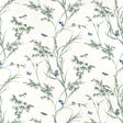 Thibaut VIRGINIA F910528 in Blue and Green Fabric - BOXWOOD 