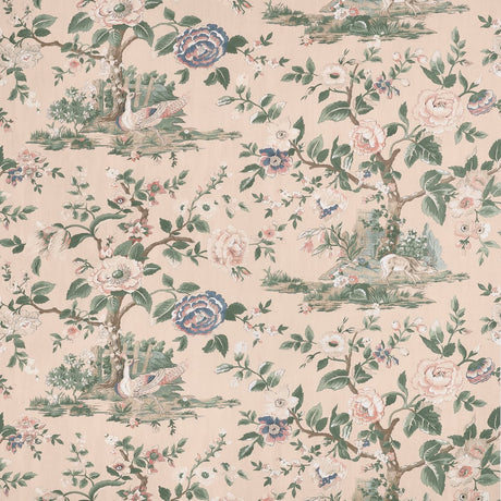 Thibaut FOREST LODGE F910539 in Apricot Fabric - BOXWOOD FAB