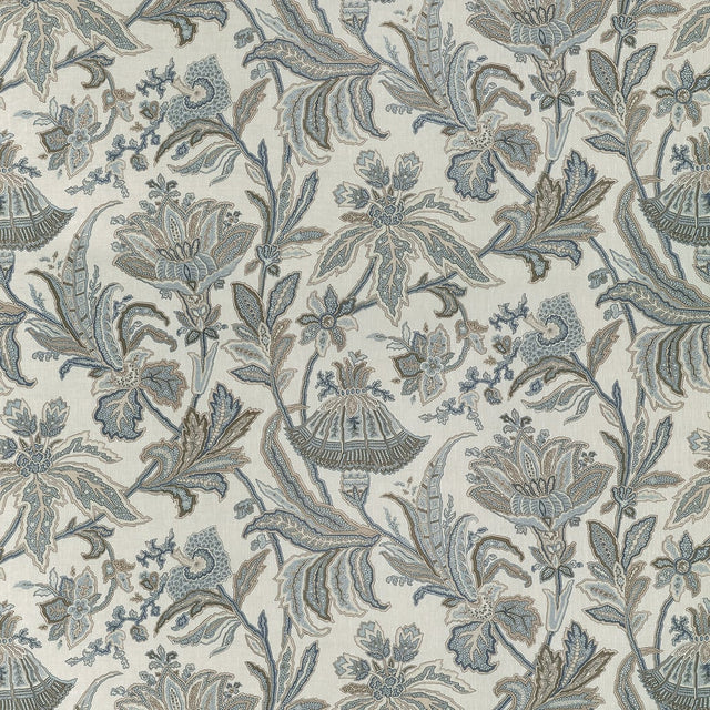 Thibaut BRECKENRIDGE F910543 in Grey and Beige Fabric - BOXW