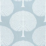 Thibaut F910600 MULBERRY TREE Spa Blue Fabric