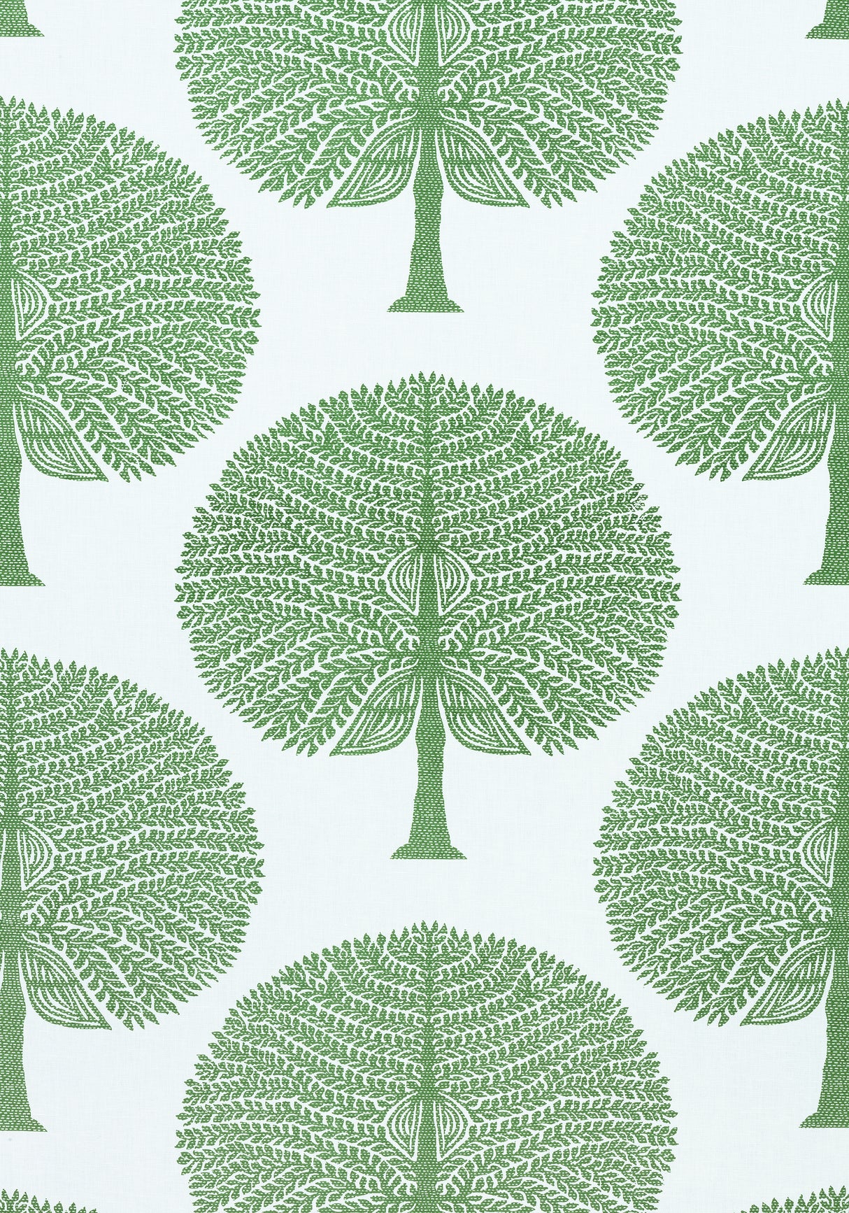 Thibaut F910604 MULBERRY TREE Green Fabric