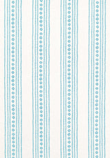 Thibaut F910609 NEW HAVEN STRIPE Turquoise Fabric