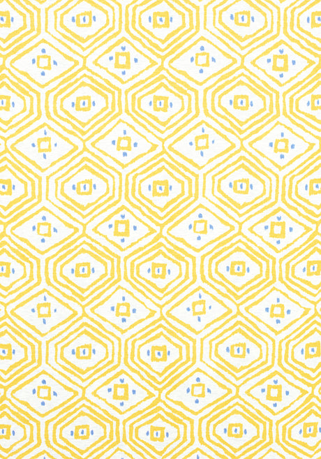 Thibaut F910615 PASS-A-GRILLE Yellow Fabric