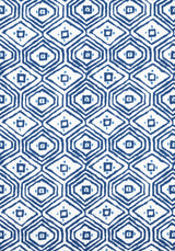 Thibaut F910617 PASS-A-GRILLE Navy Fabric